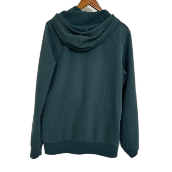 Oakley Sweater Mens Hoodie Sz X-Large Performance Fit Full Zip Sweatshirt Green - Picture 2 of 10